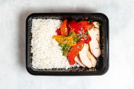 Boul Tərəvəz Toyuq ilə